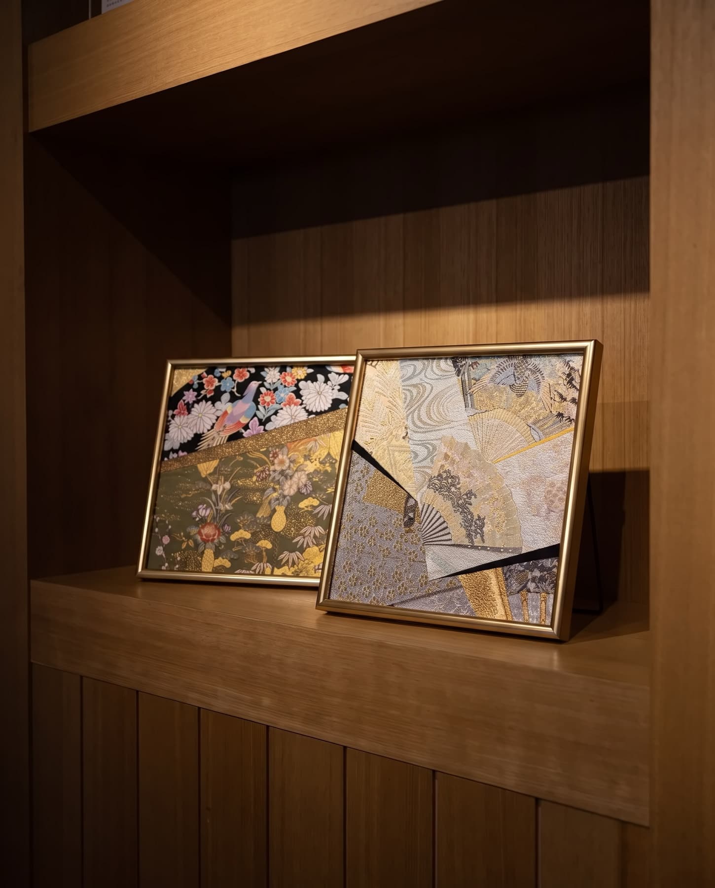 Smaller works, sized for a shelf or an entrance